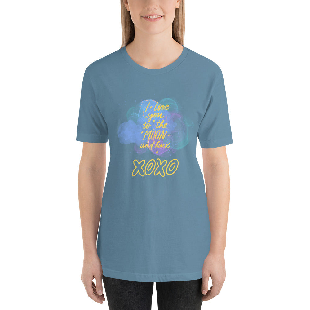 To the Moon and Back 2 Unisex t-shirt