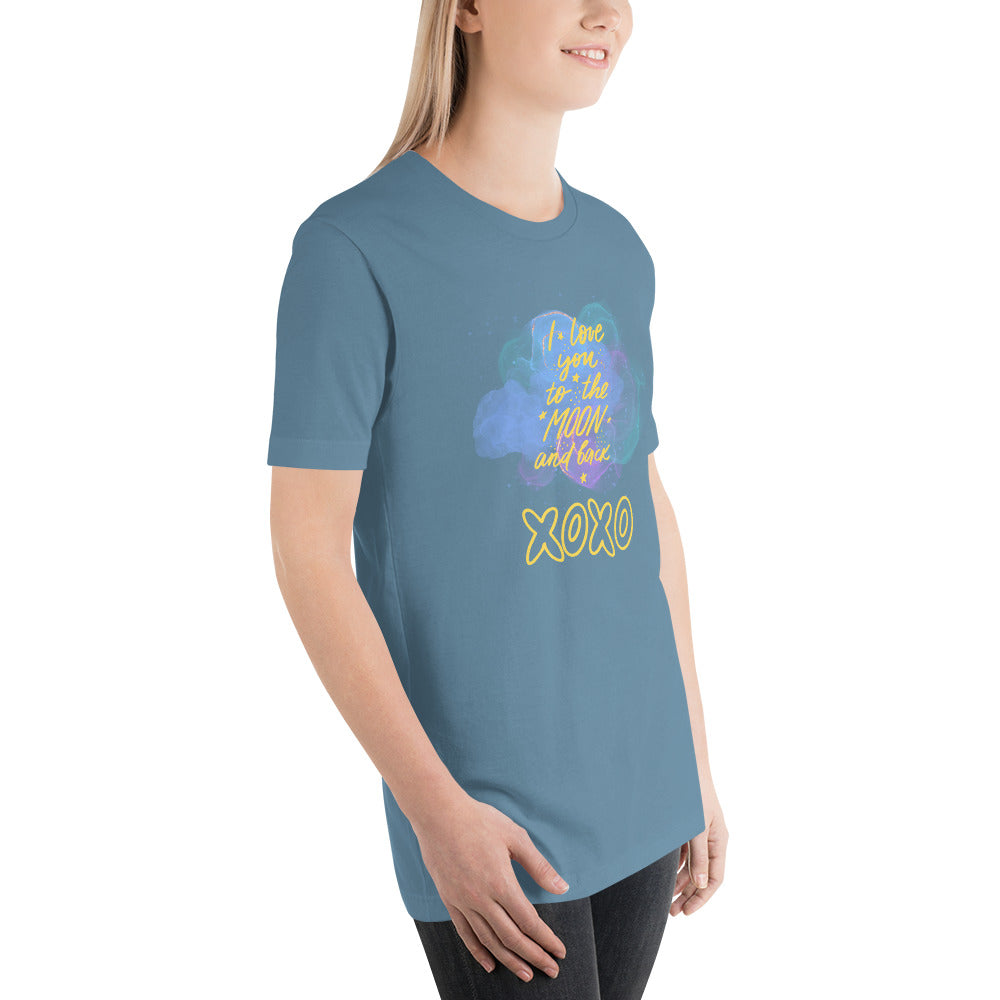 To the Moon and Back 2 Unisex t-shirt