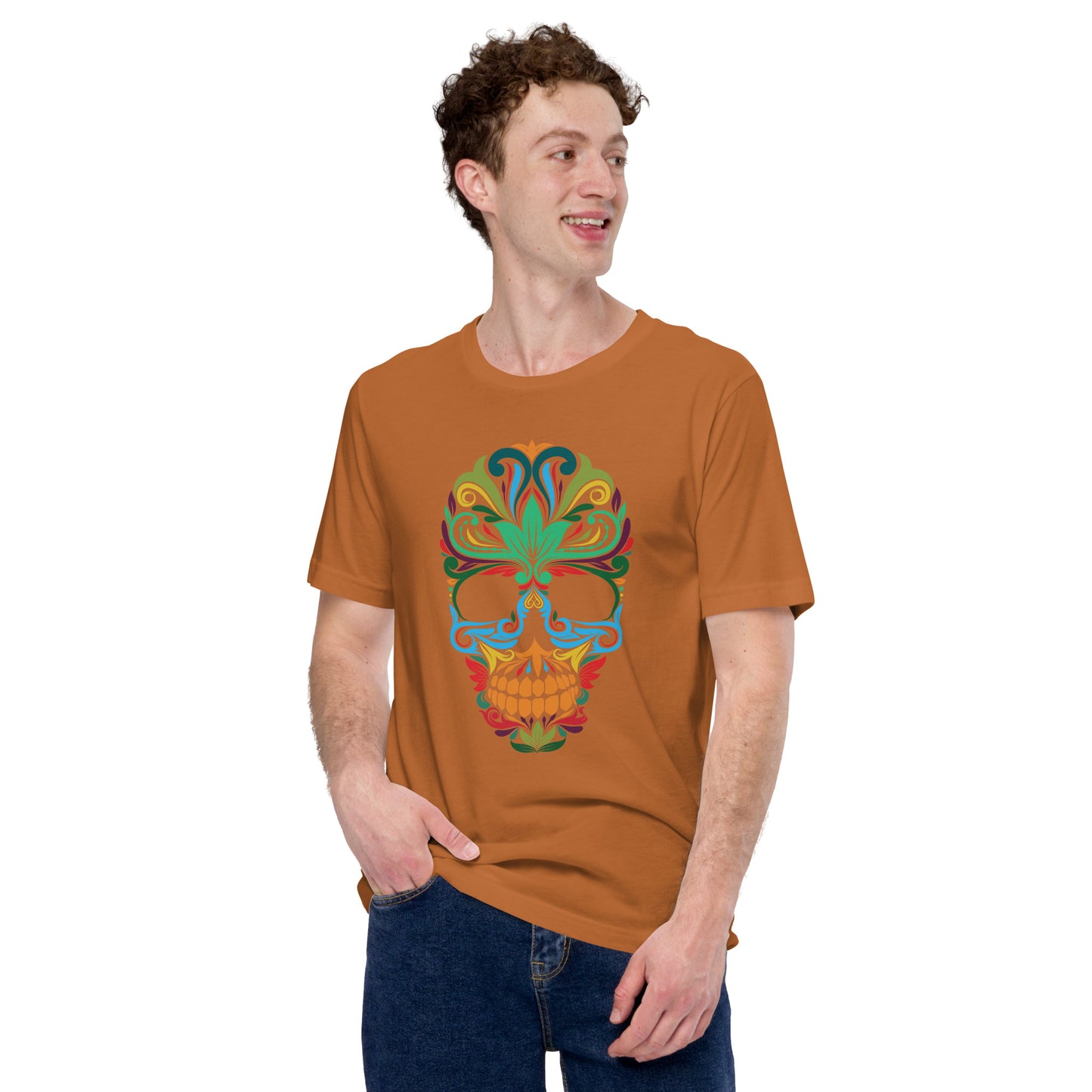 Skull Colors Unisex t-shirt