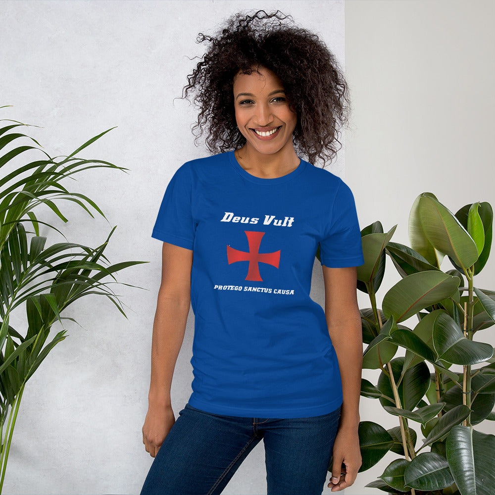 Templar Deus Vult W Unisex t-shirt