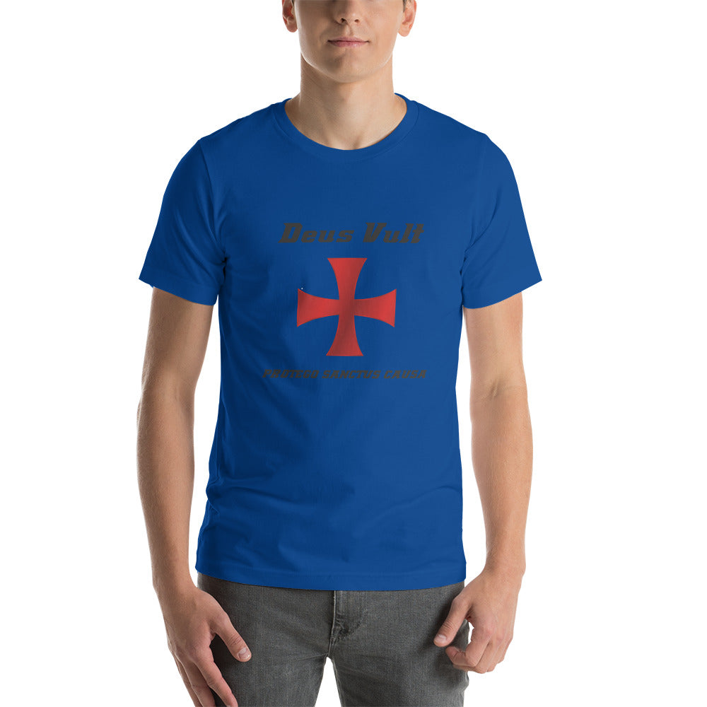 Templar Deus Vult B Unisex t-shirt