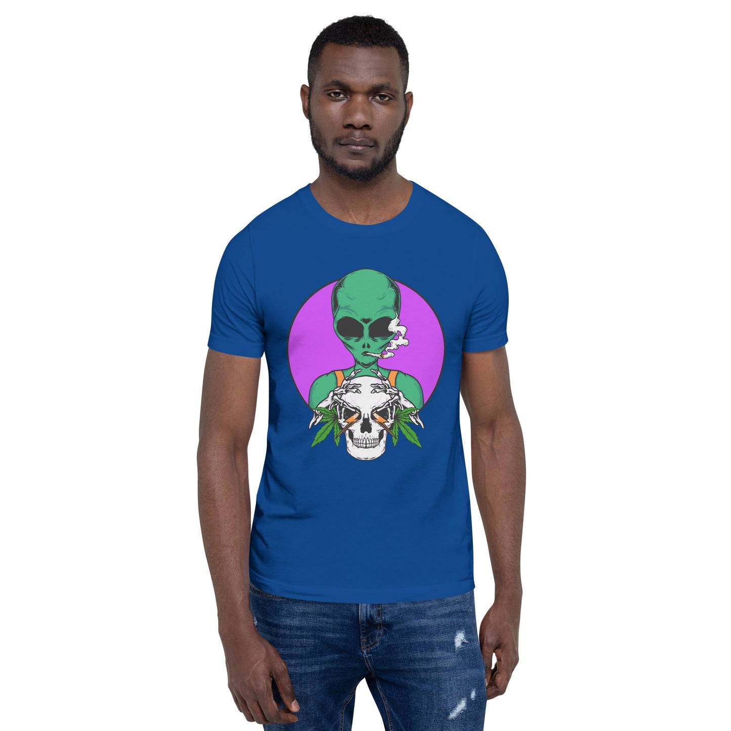 Alien&Skull Unisex t-shirt