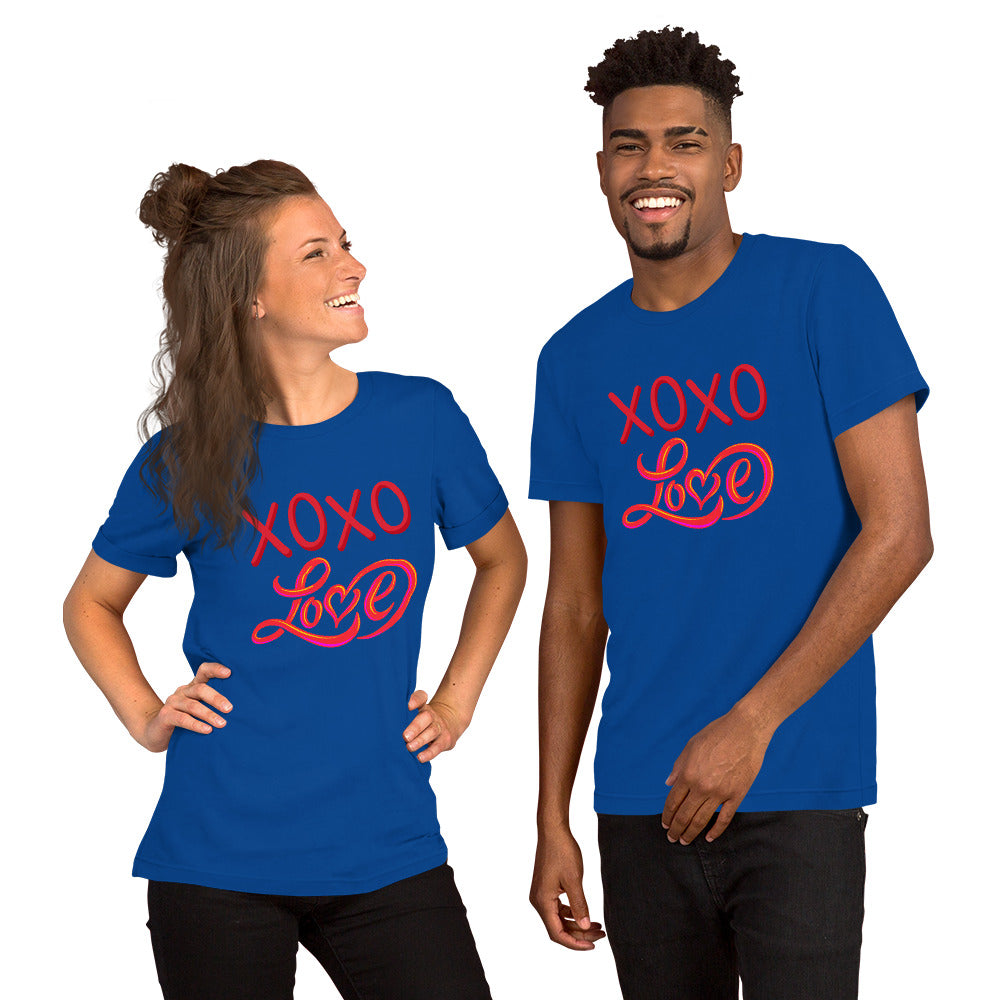 XOXO Love 2 Unisex t-shirt