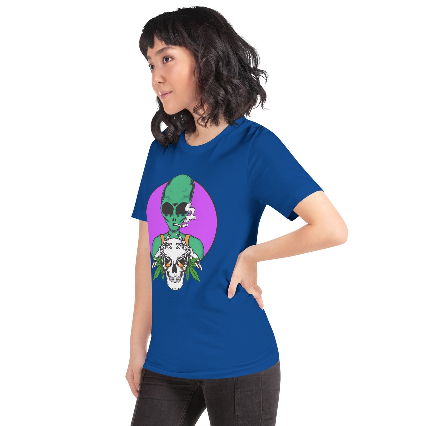 Alien&Skull Unisex t-shirt