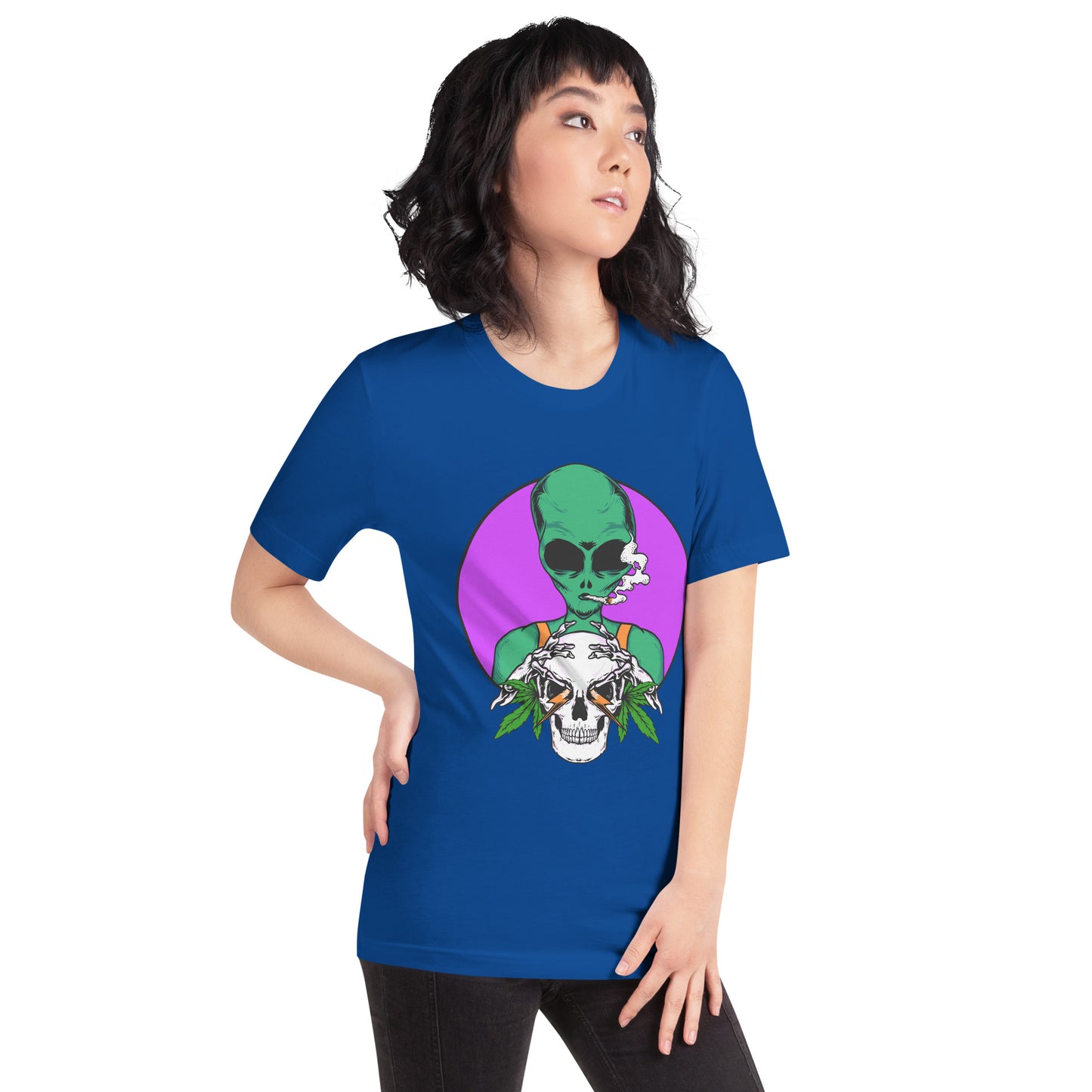 Alien&Skull Unisex t-shirt