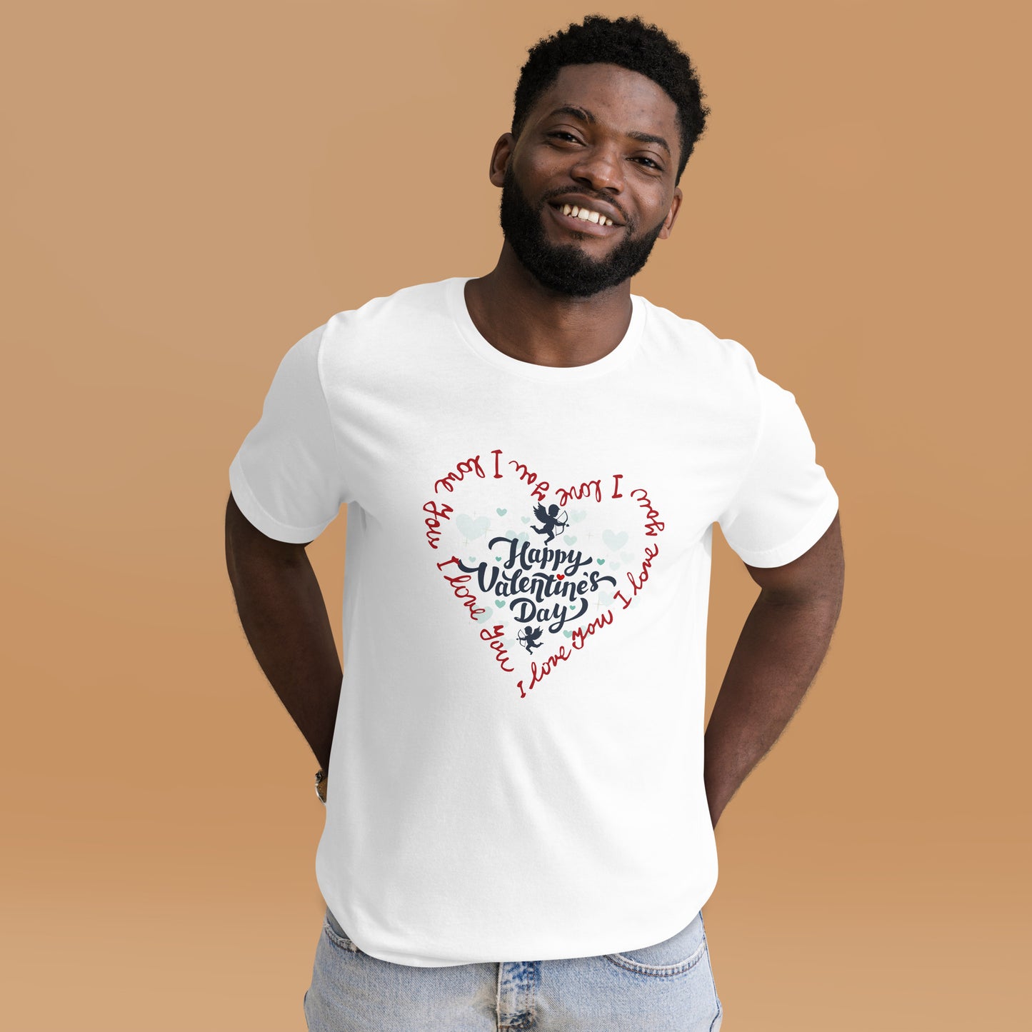 Happy Valentine's Day 7 Unisex t-shirt