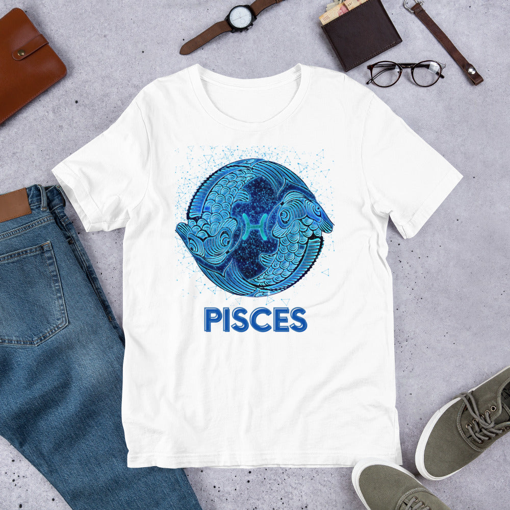 Zodiac Pisces Unisex t-shirt