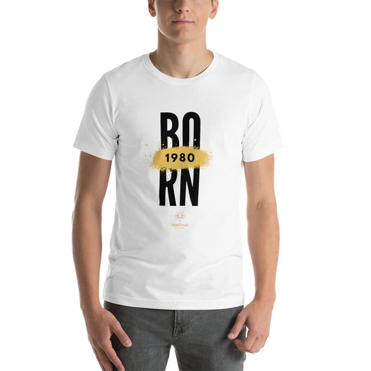 Born 1980 Unisex t-shirt