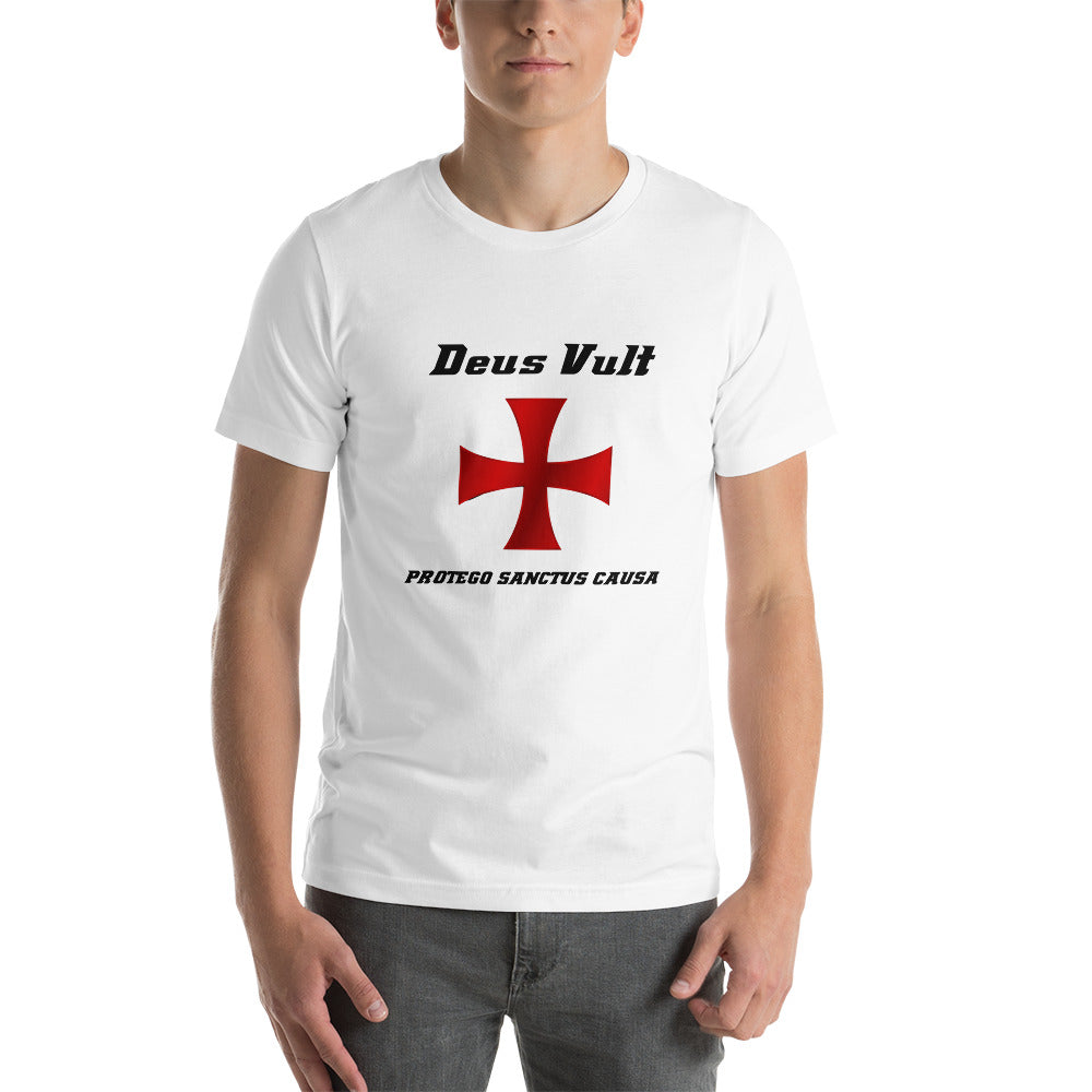 Templar Deus Vult B Unisex t-shirt