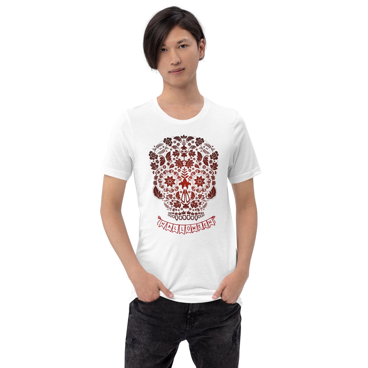 Abstract Skull Unisex t-shirt