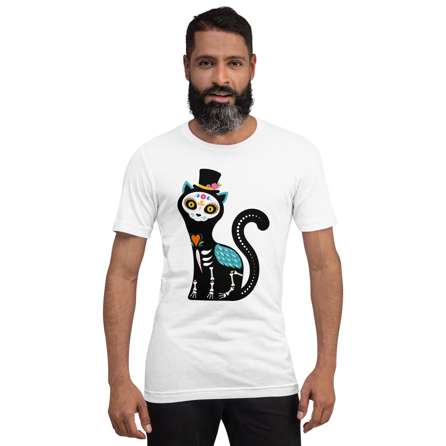 Halloween Cat Unisex t-shirt