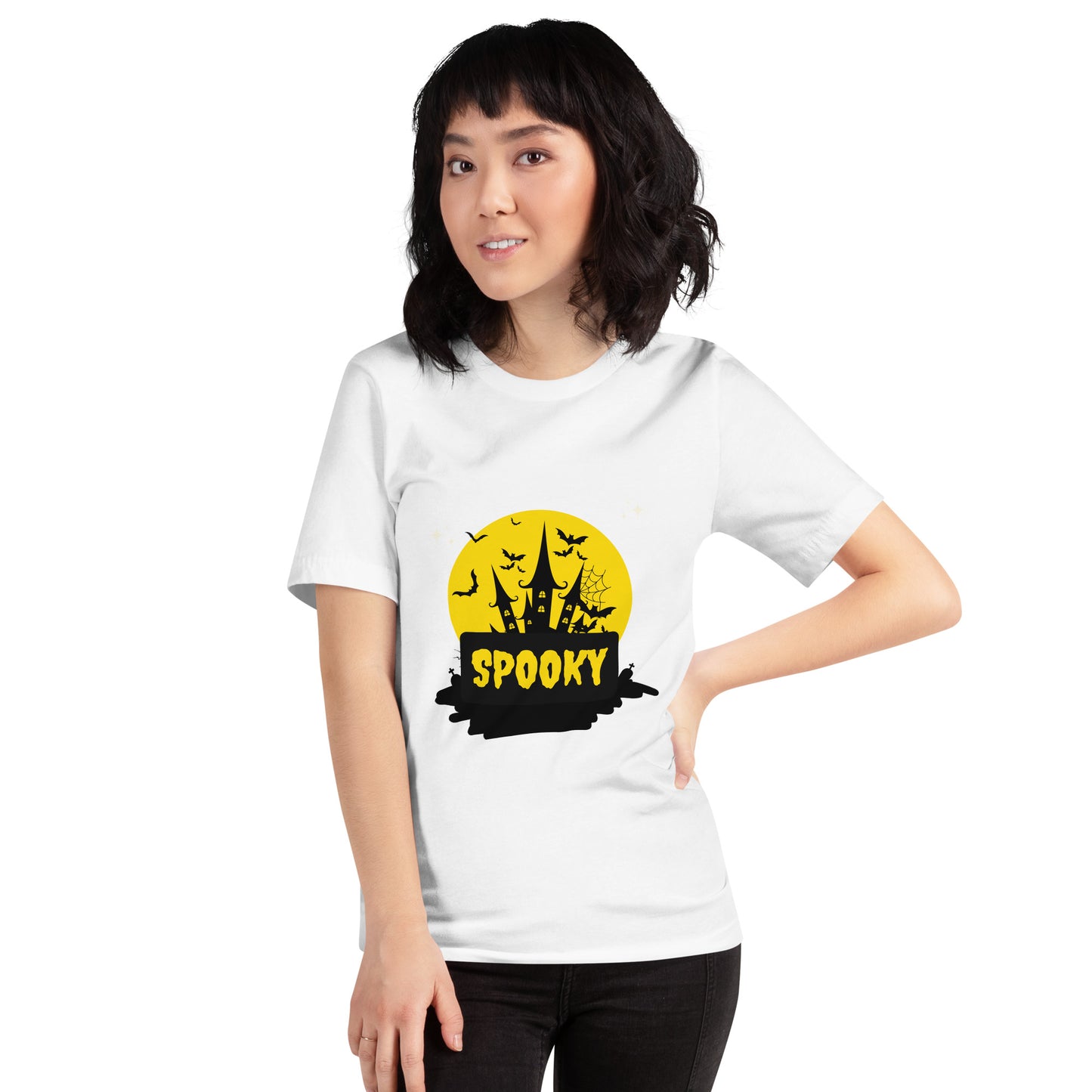 Spooky Yellow Unisex t-shirt