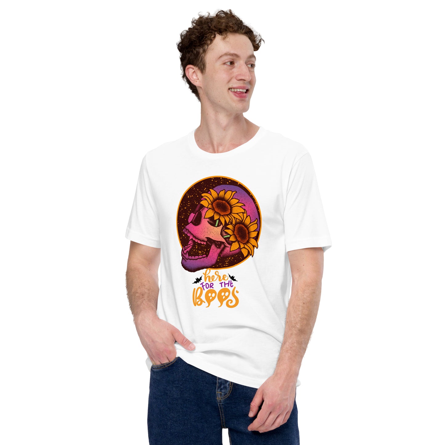 Skull Boos Unisex t-shirt