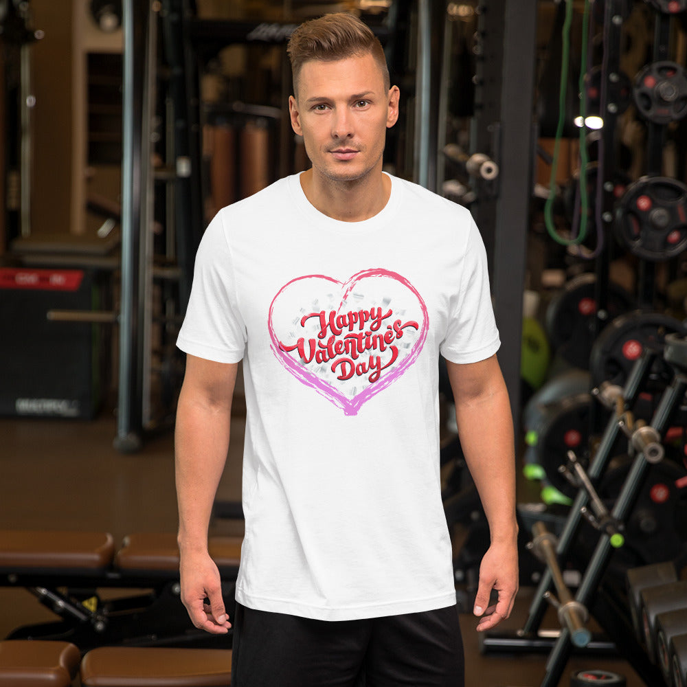 Happy Valentine's Day 8 Unisex t-shirt