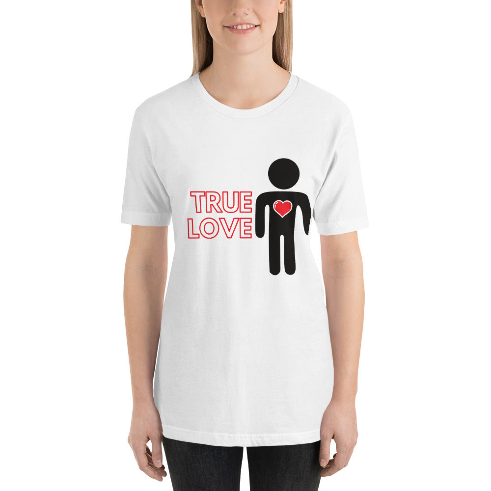 True Love Couple 2 Unisex t-shirt