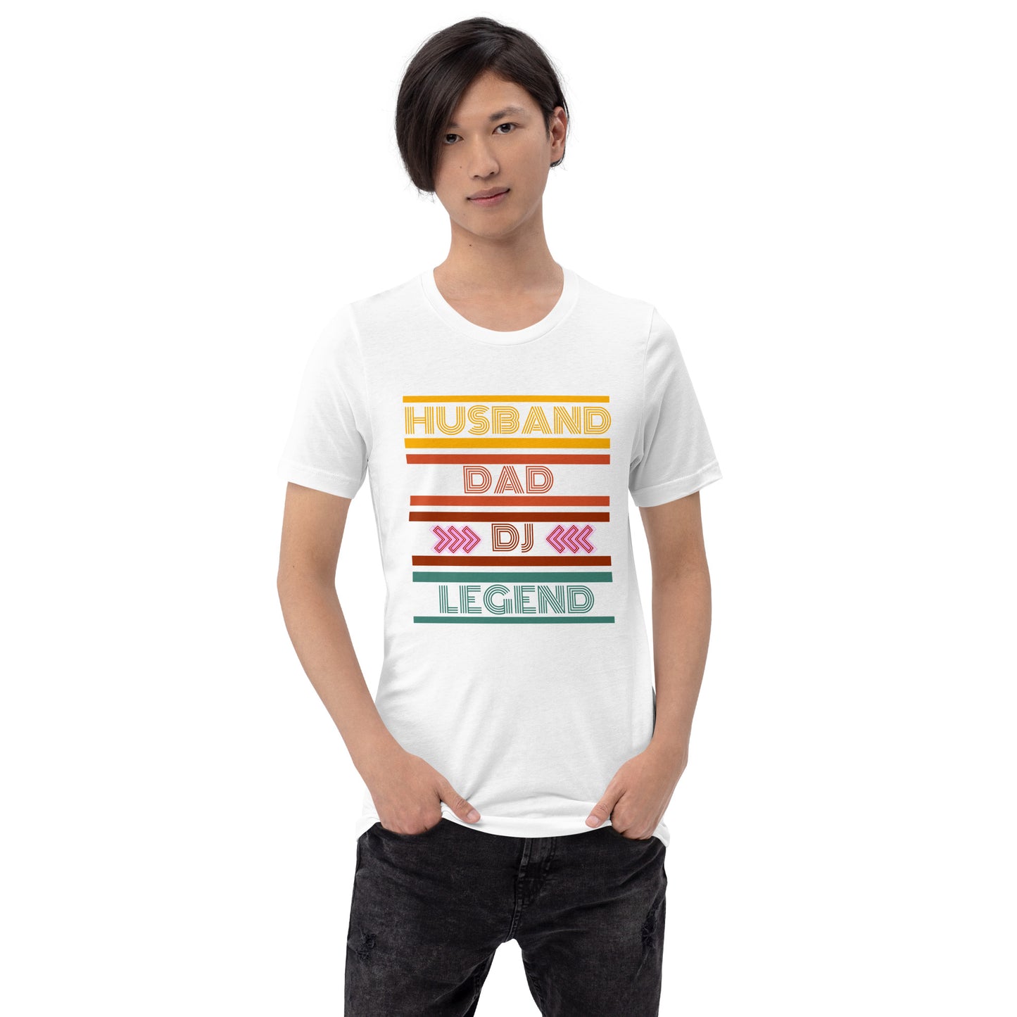 Husband Dad Dj Legend Unisex t-shirt