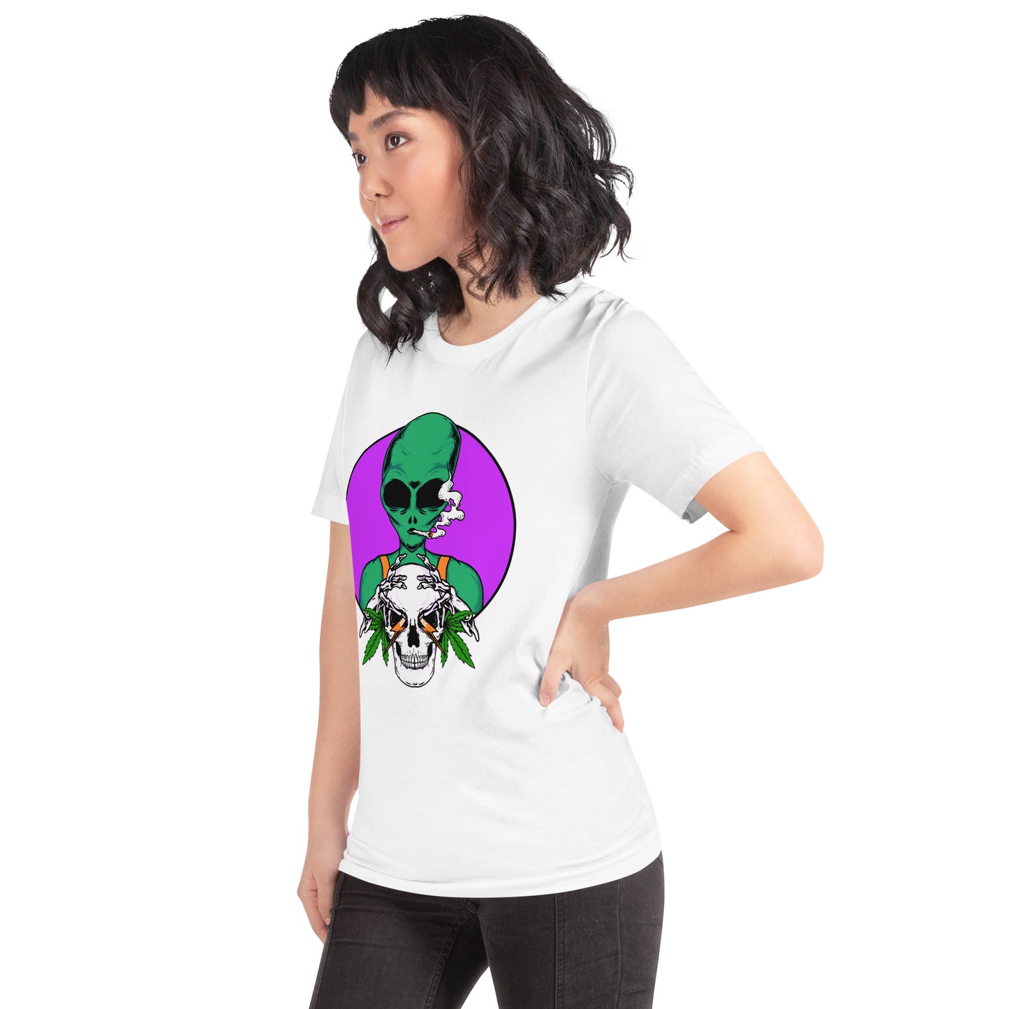 Alien&Skull Unisex t-shirt