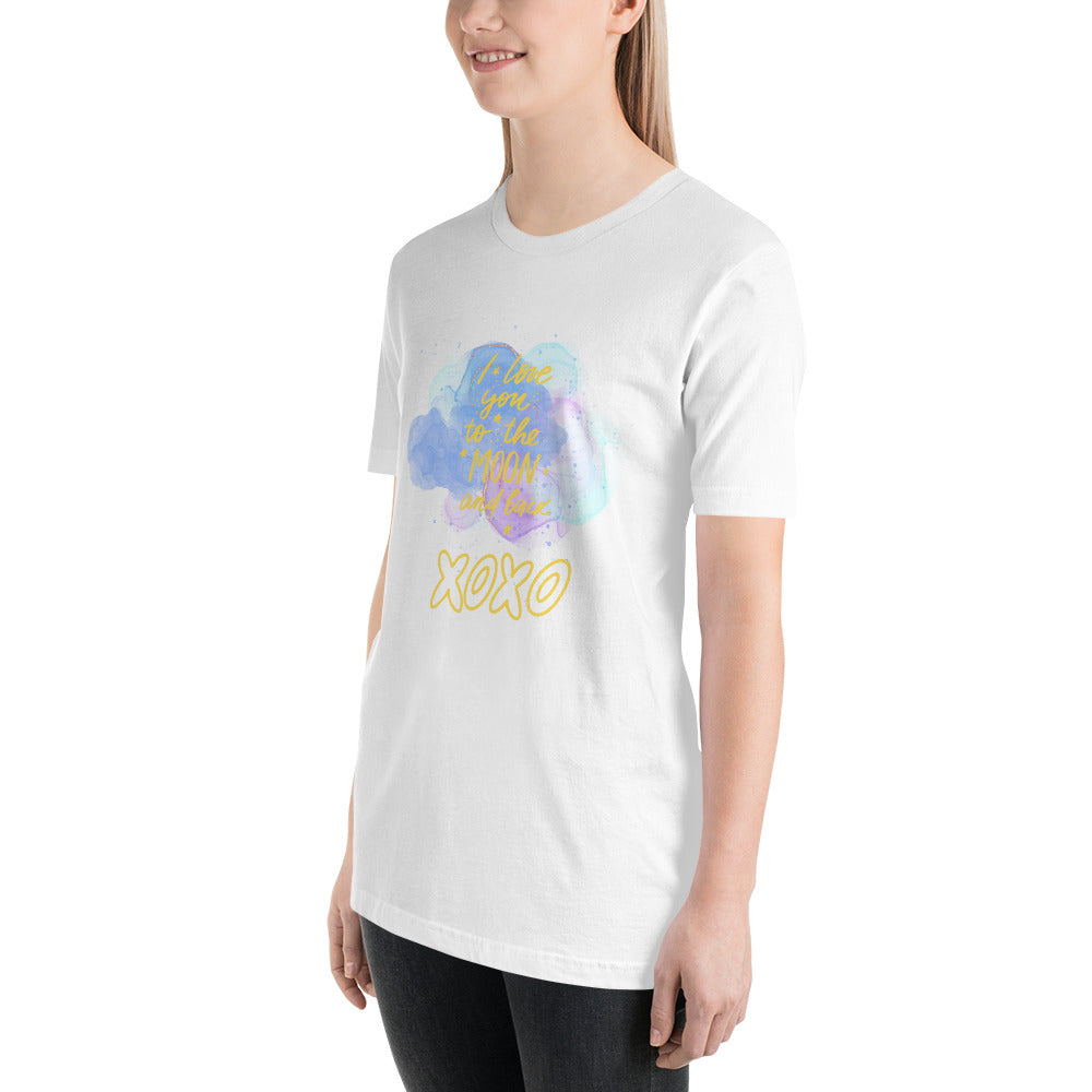 To the Moon and Back 2 Unisex t-shirt