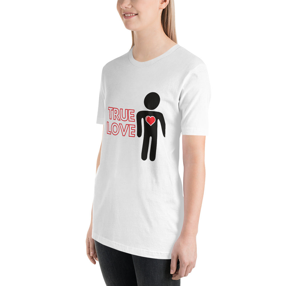 True Love Couple 2 Unisex t-shirt