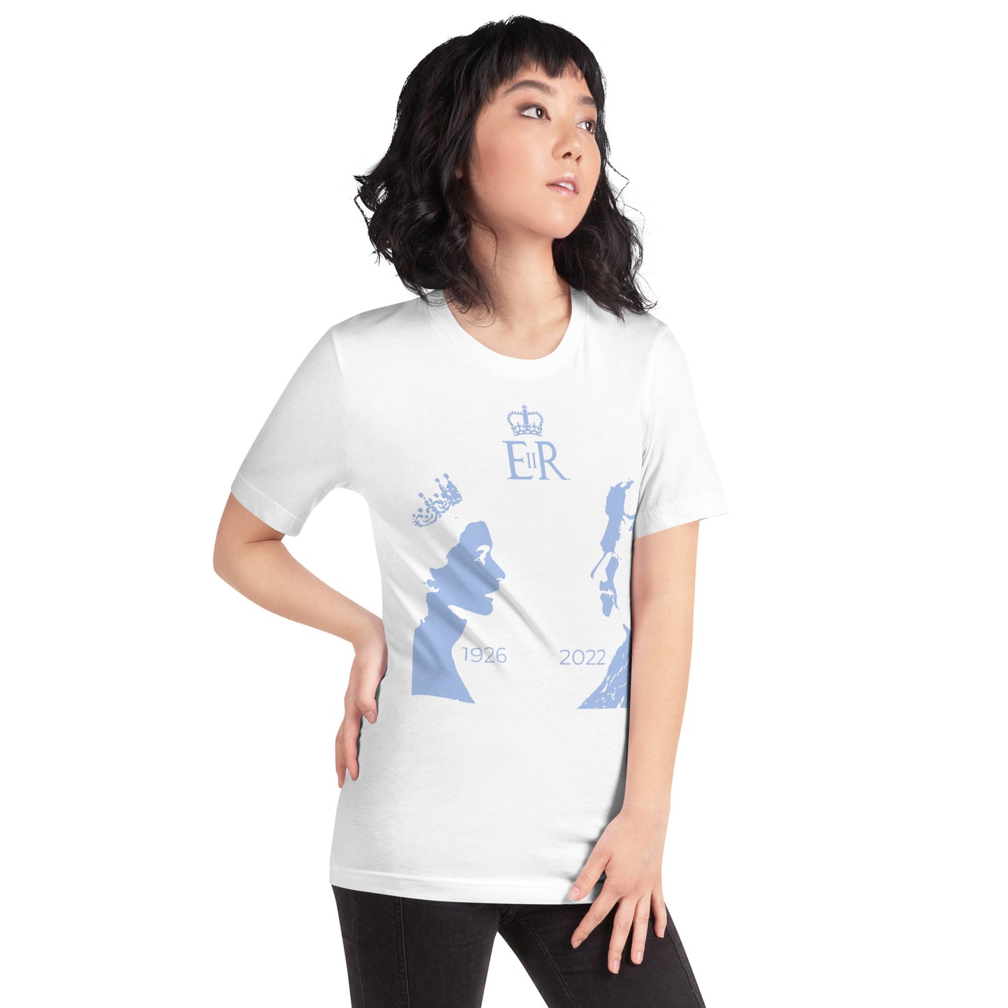 RIP QUEEN EIIR Bl Unisex t-shirt