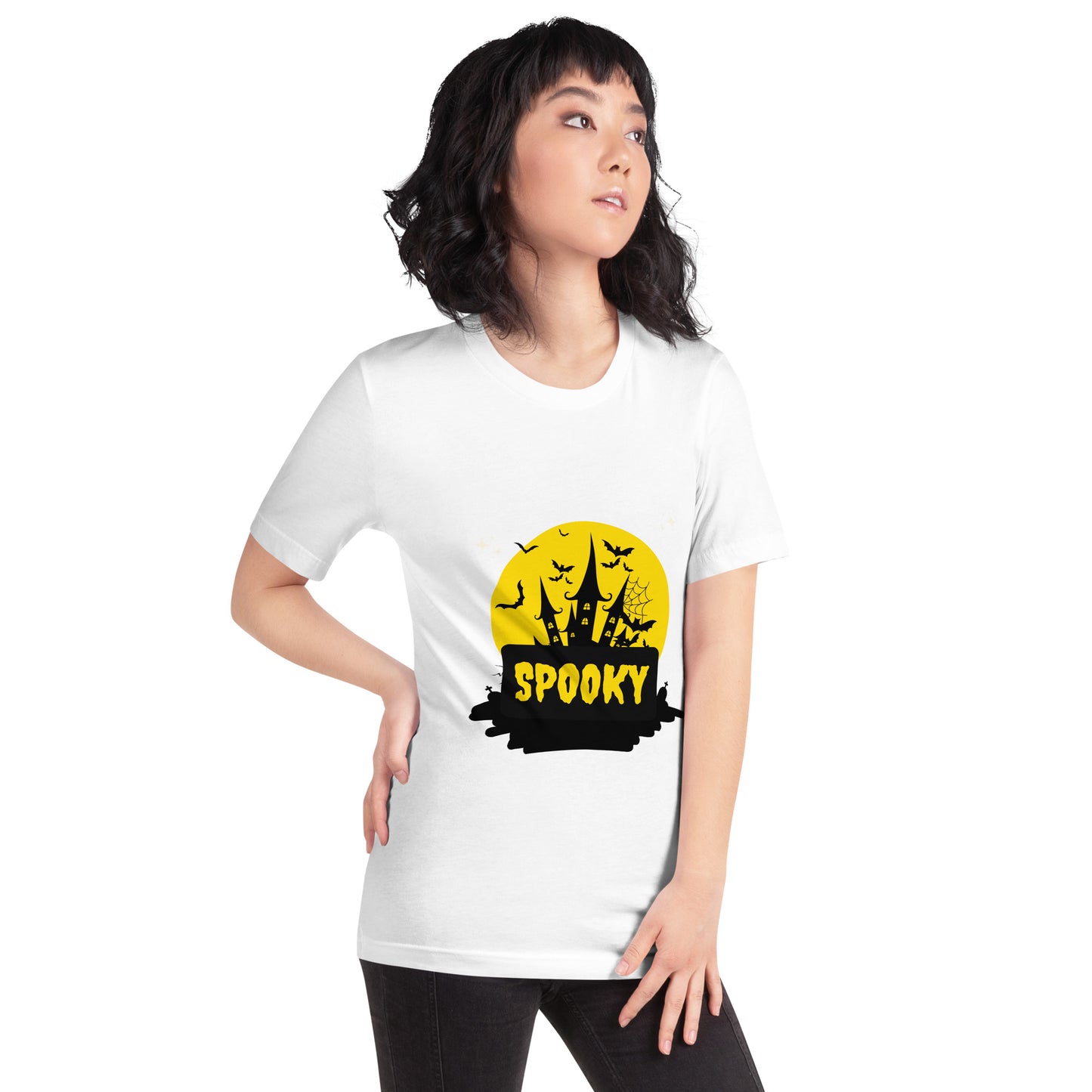 Spooky Yellow Unisex t-shirt