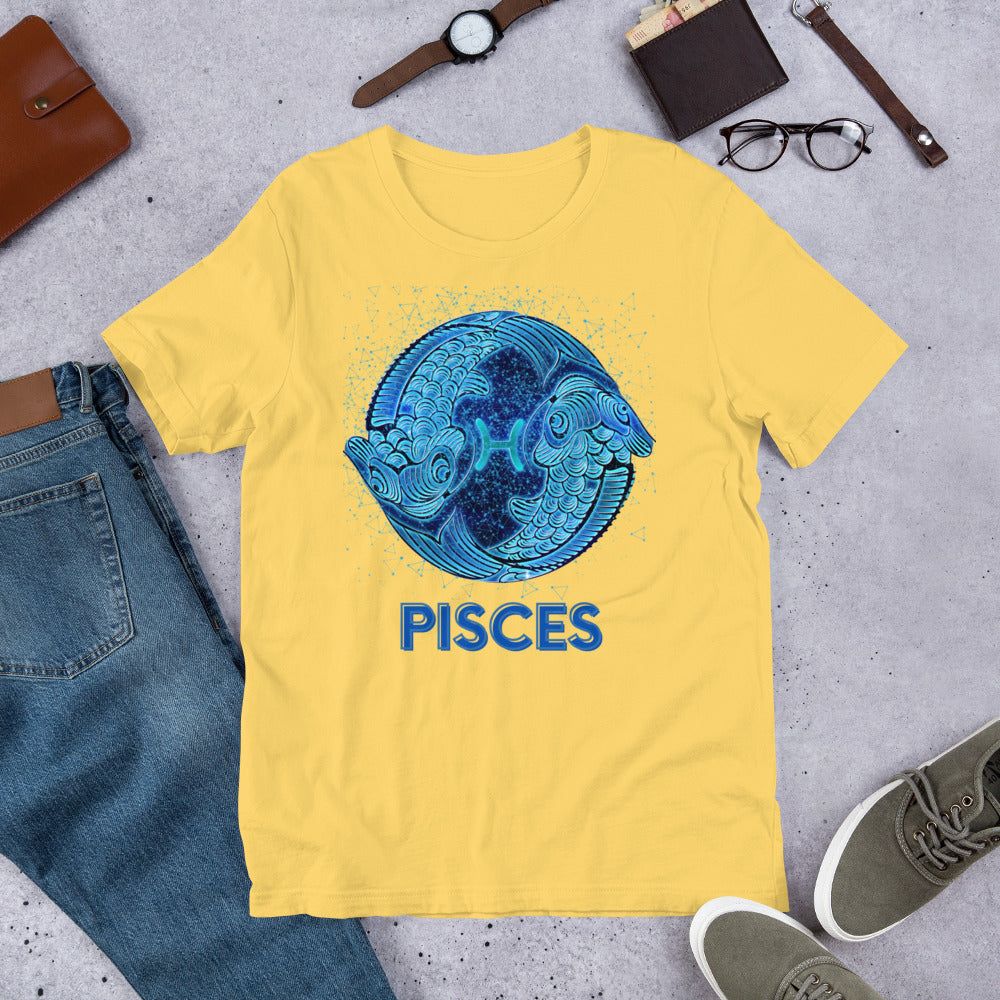 Zodiac Pisces Unisex t-shirt