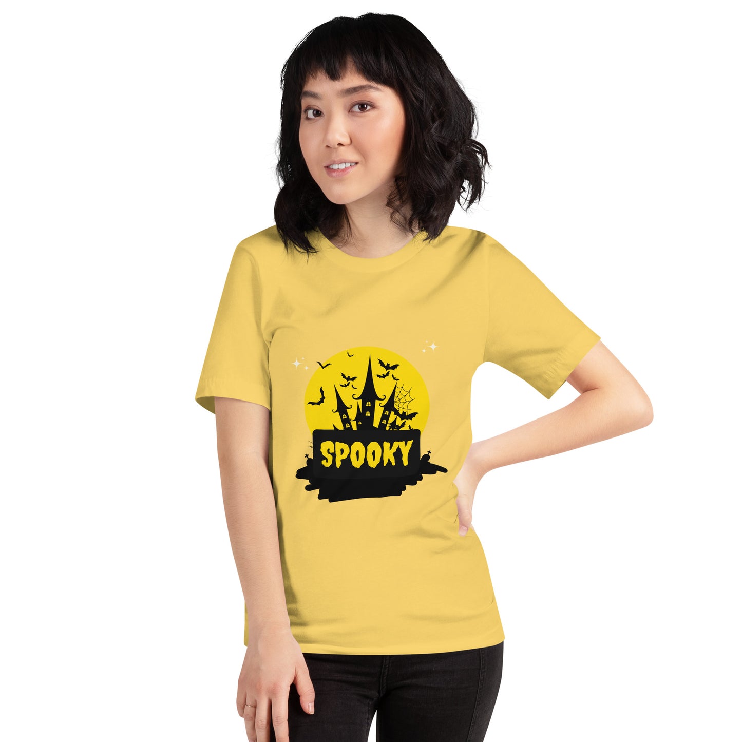 Spooky Yellow Unisex t-shirt