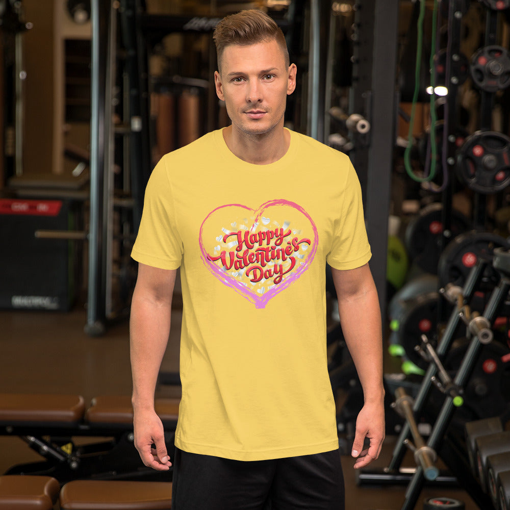 Happy Valentine's Day 8 Unisex t-shirt