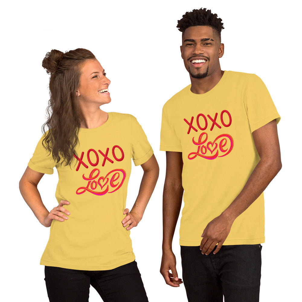 XOXO Love 2 Unisex t-shirt