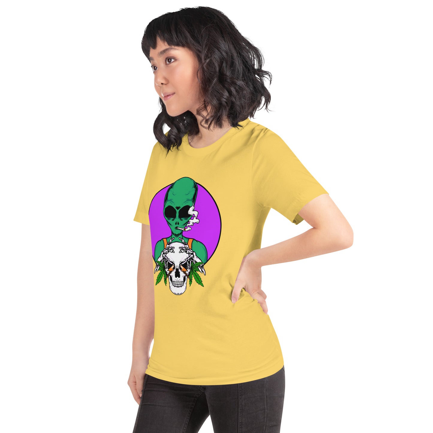 Alien&Skull Unisex t-shirt