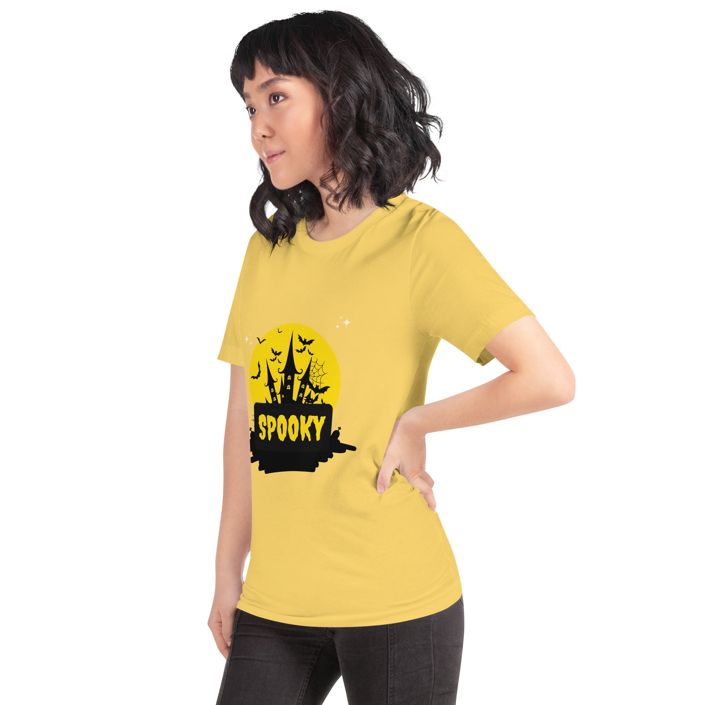 Spooky Yellow Unisex t-shirt