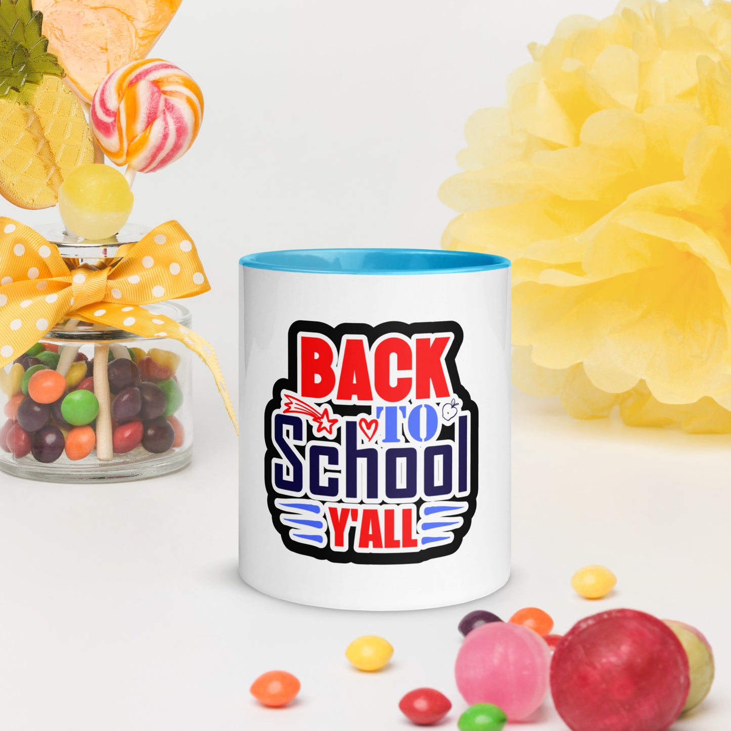 Back To School 4 Mug with Color Inside