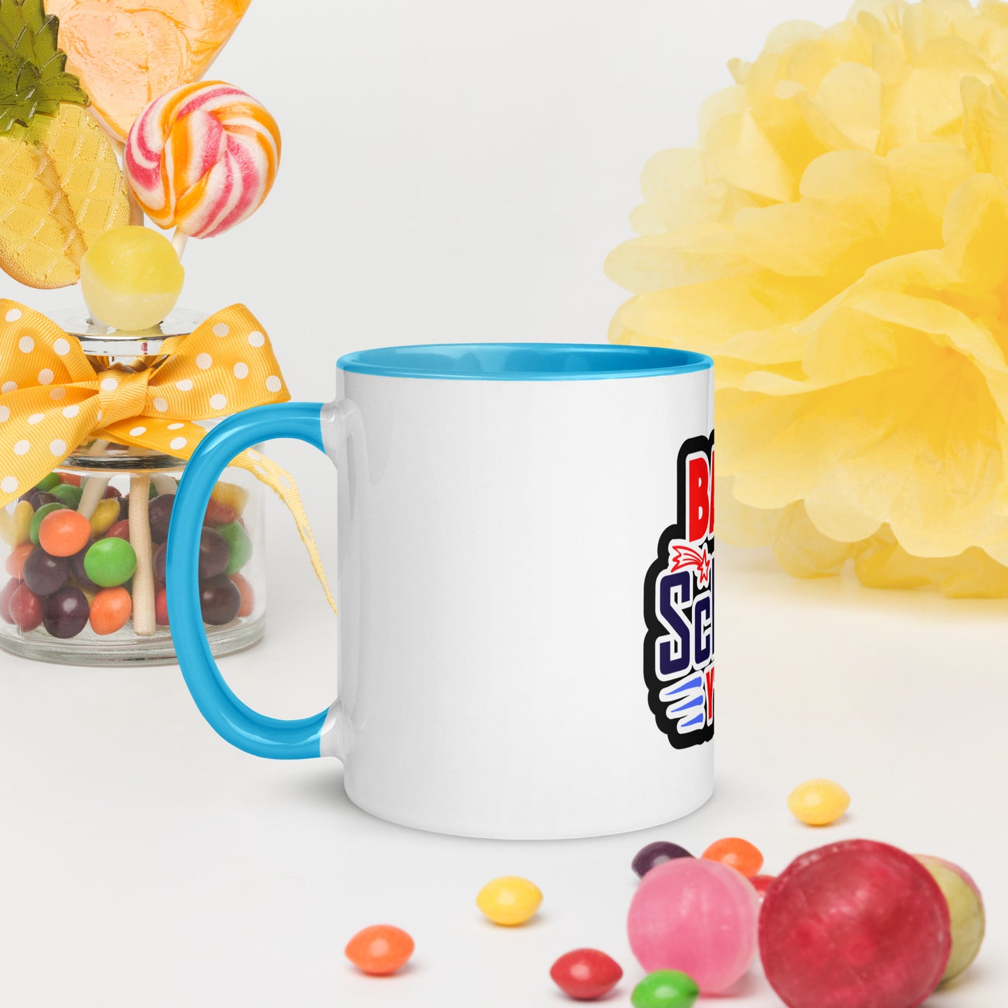 Back To School 4 Mug with Color Inside