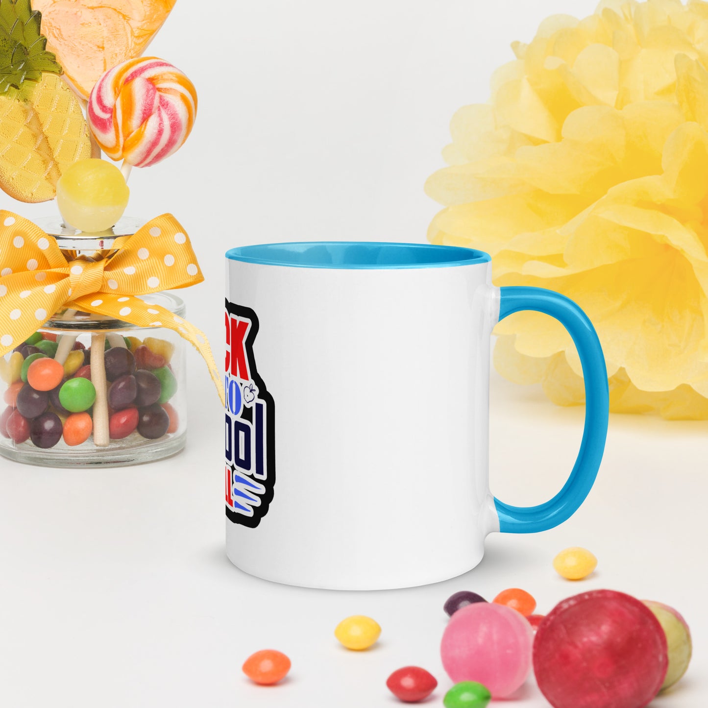 Back To School 4 Mug with Color Inside