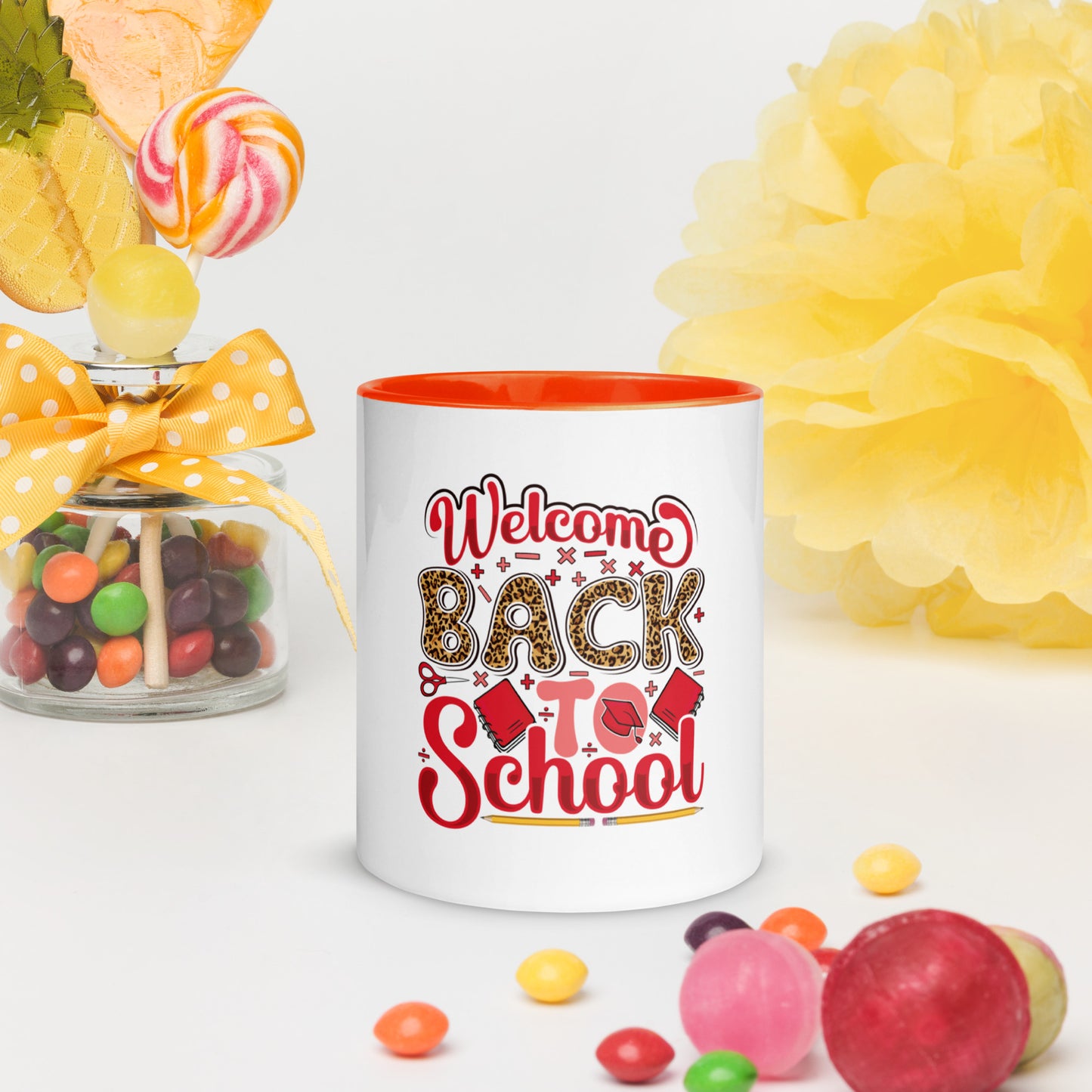 Back to School 1 Mug with Color Inside