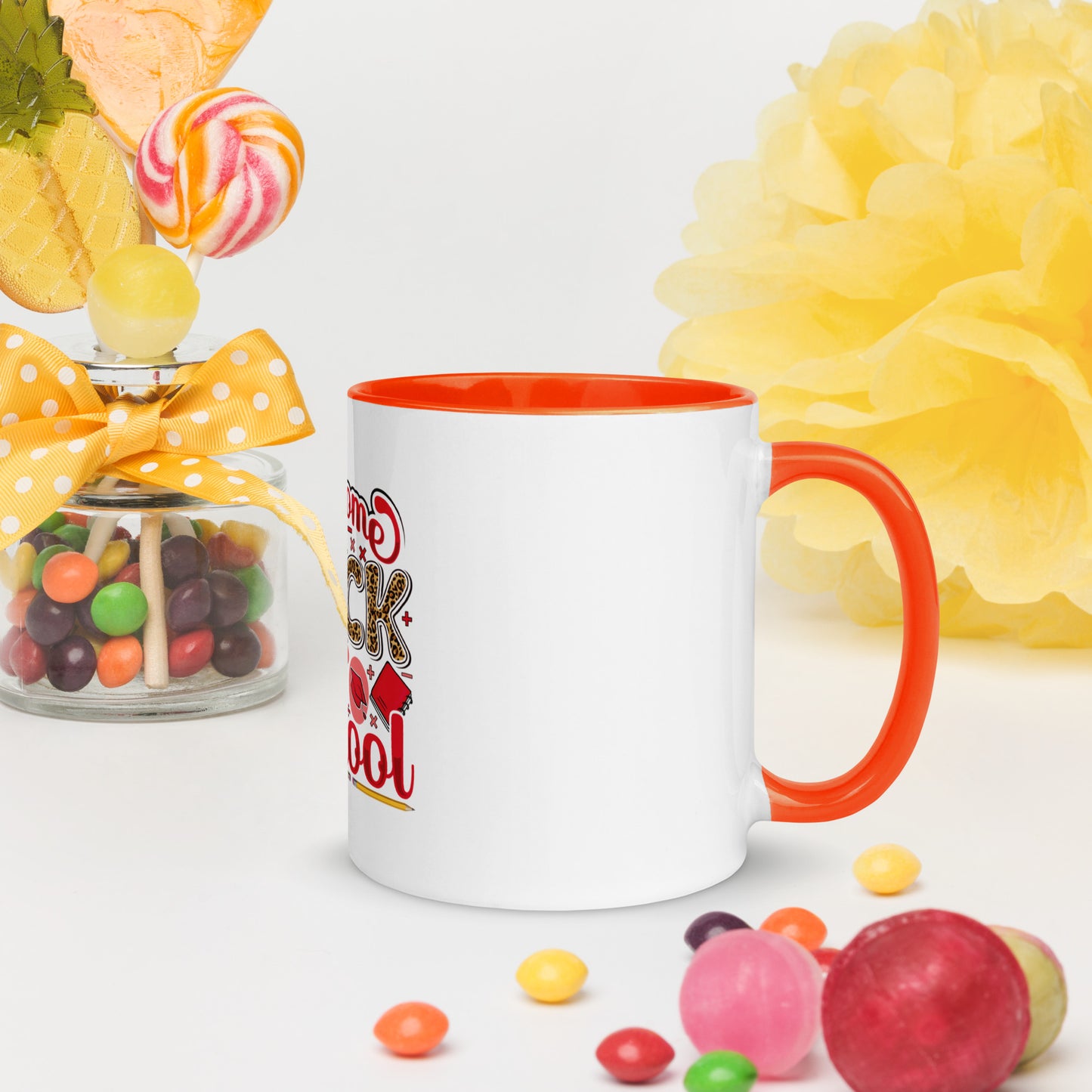Back to School 1 Mug with Color Inside