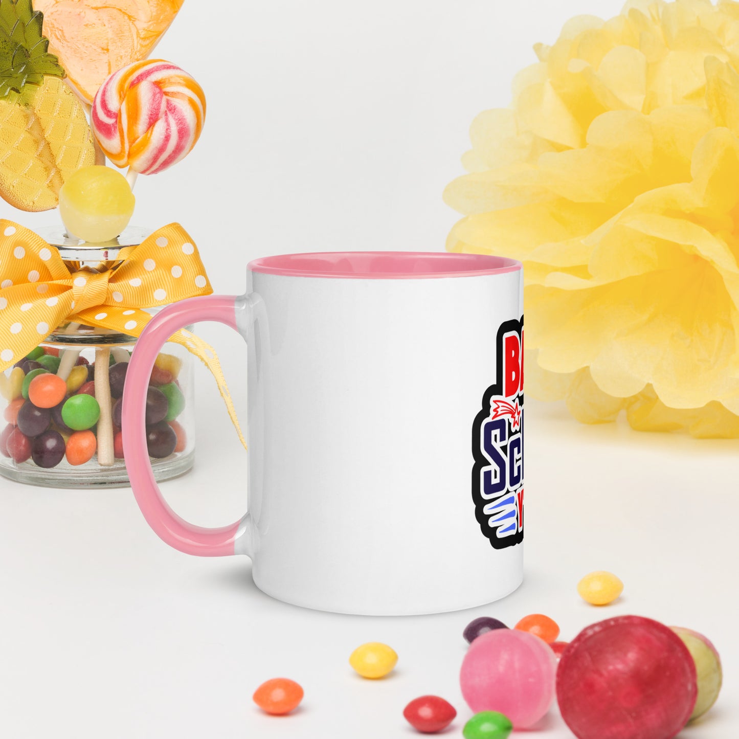 Back To School 4 Mug with Color Inside