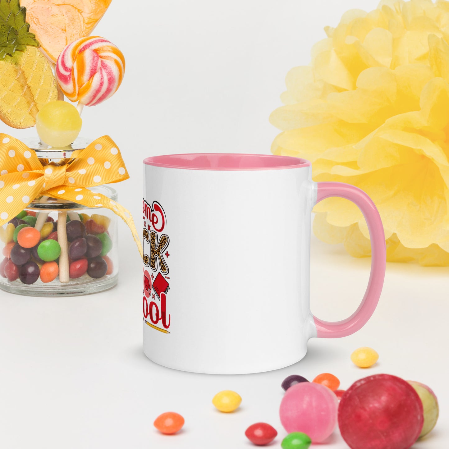 Back to School 1 Mug with Color Inside