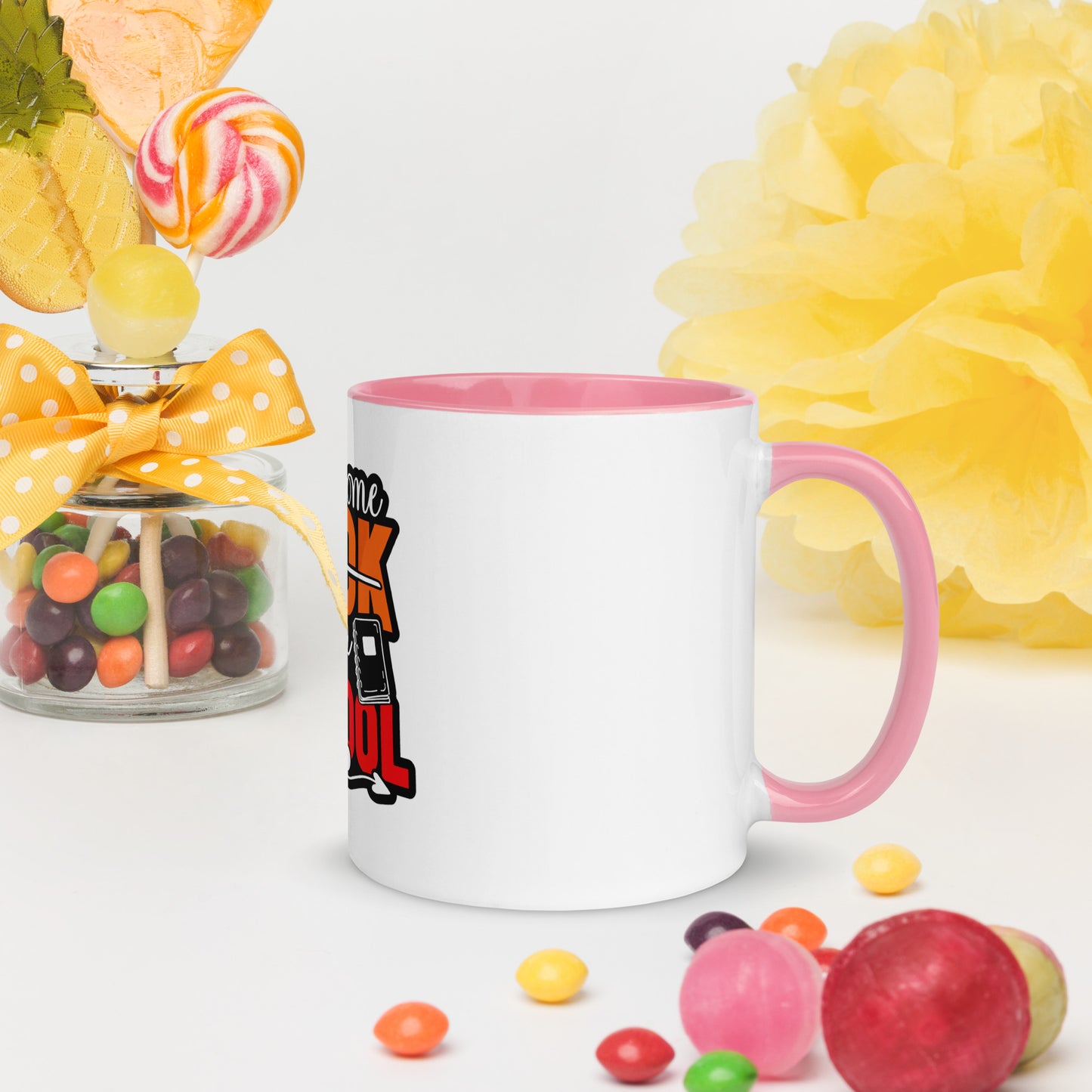 Back to School 2 Mug with Color Inside
