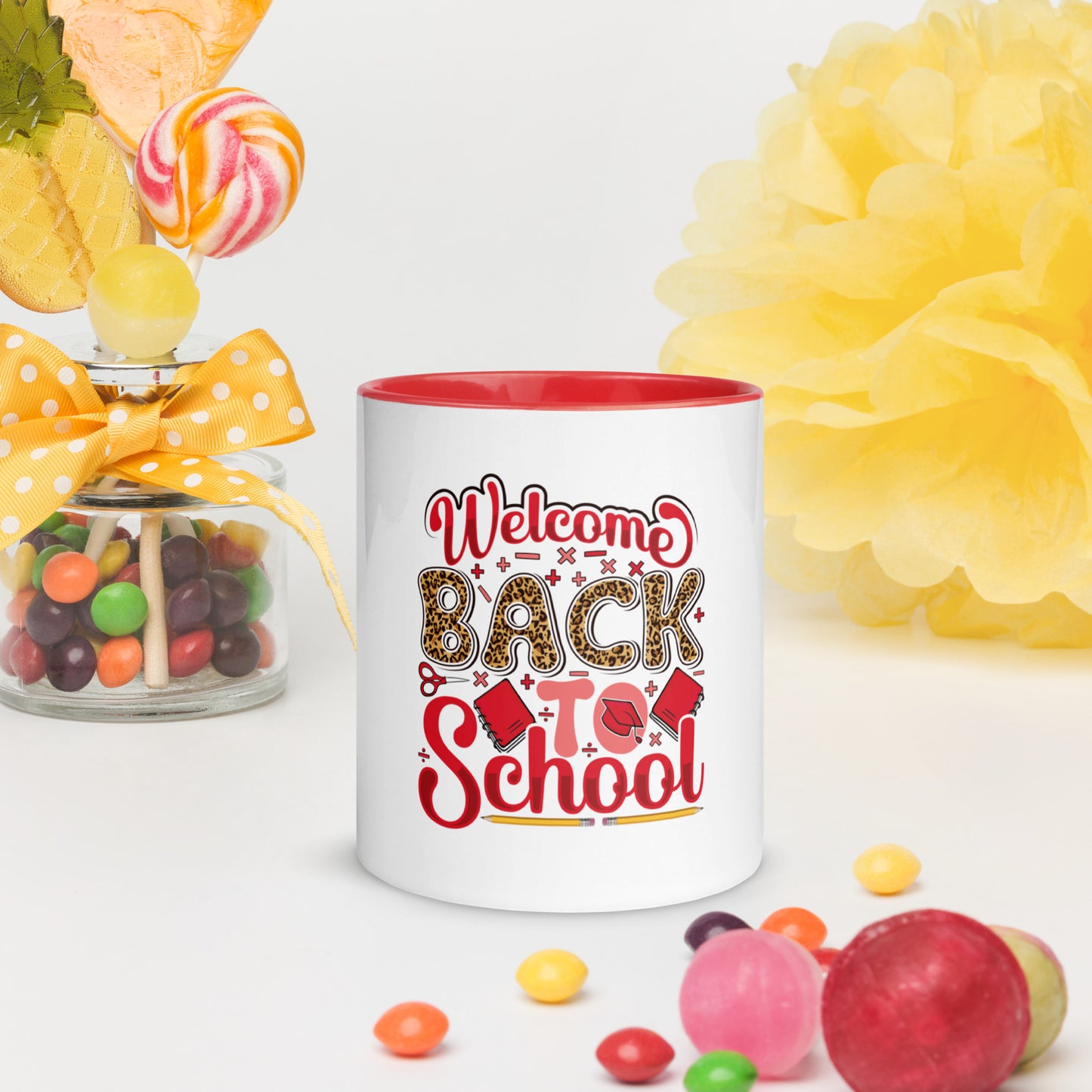 Back to School 1 Mug with Color Inside