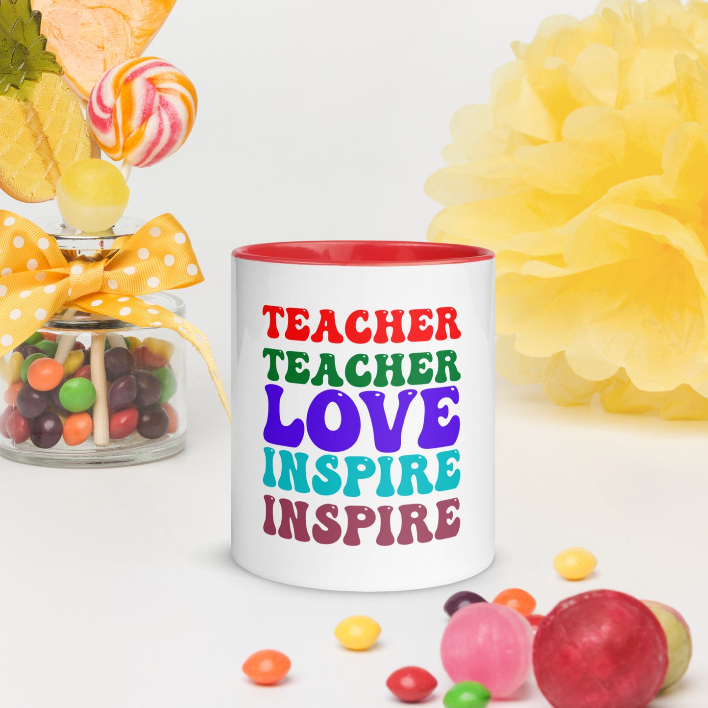 Back to School 5 Mug with Color Inside