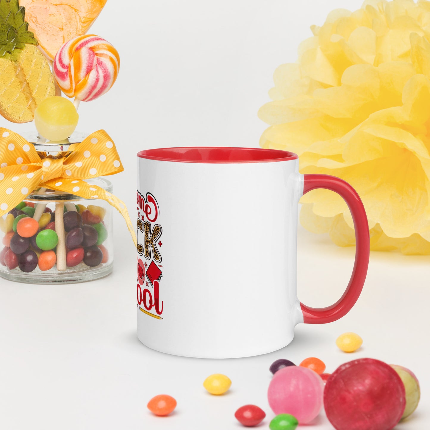 Back to School 1 Mug with Color Inside