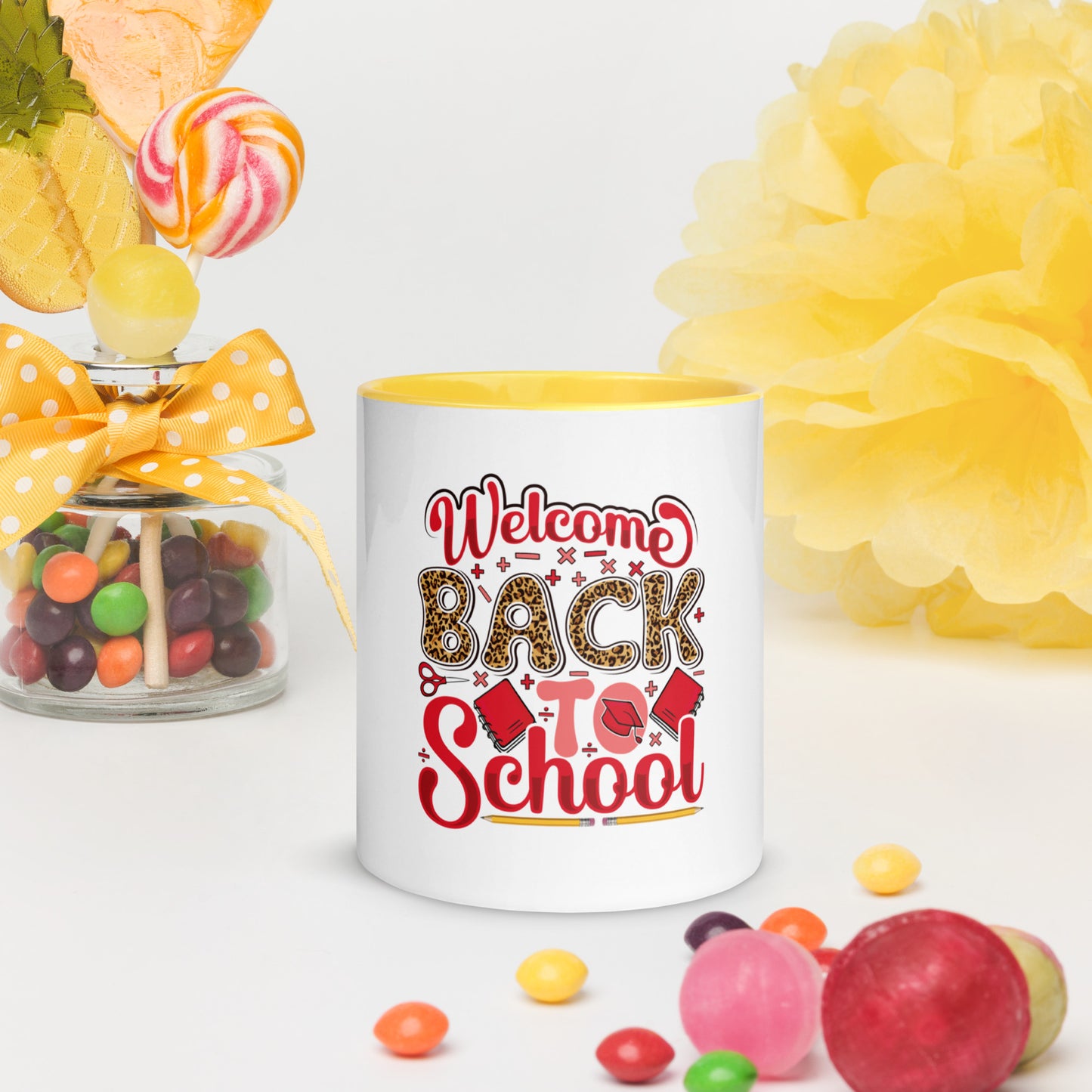 Back to School 1 Mug with Color Inside
