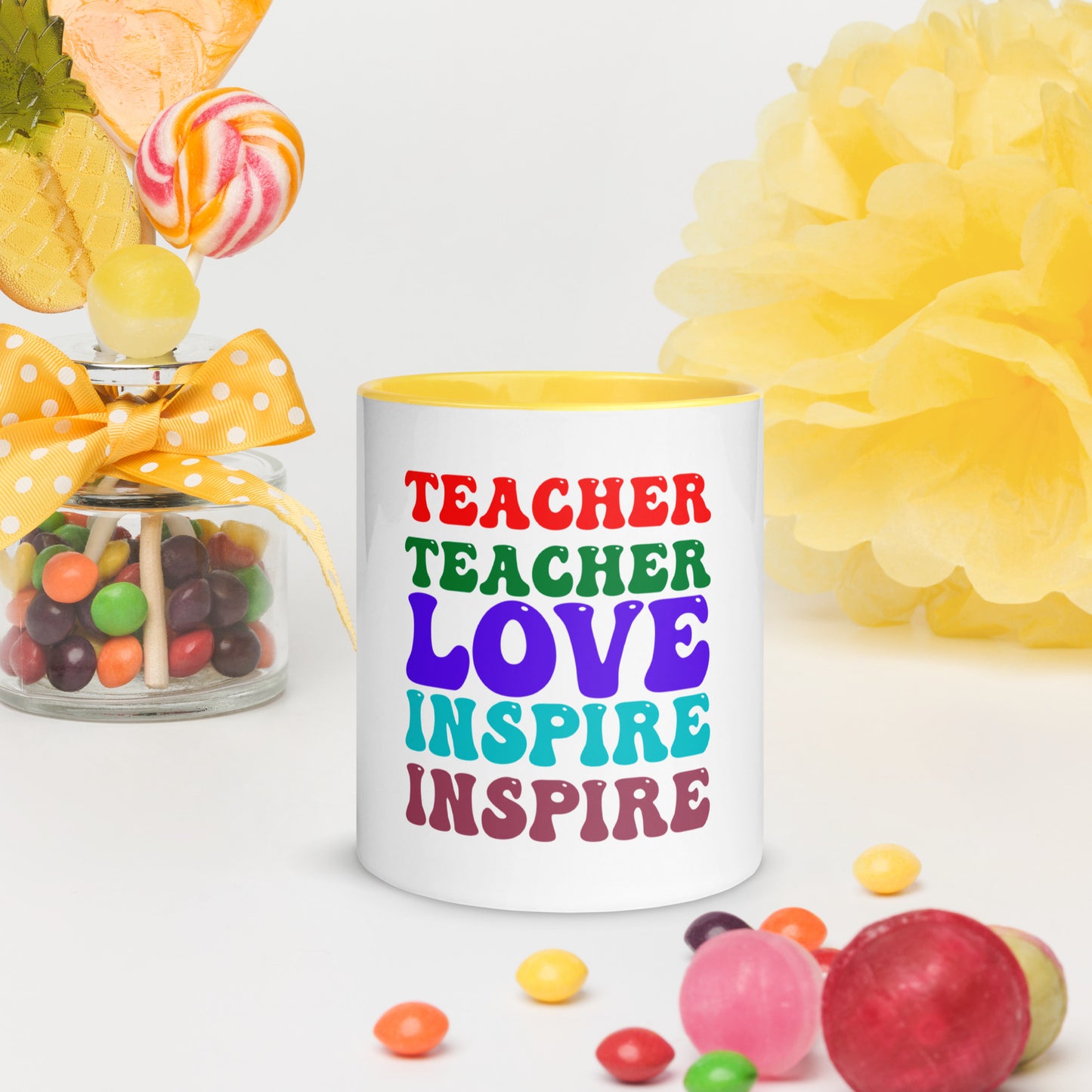Back to School 5 Mug with Color Inside