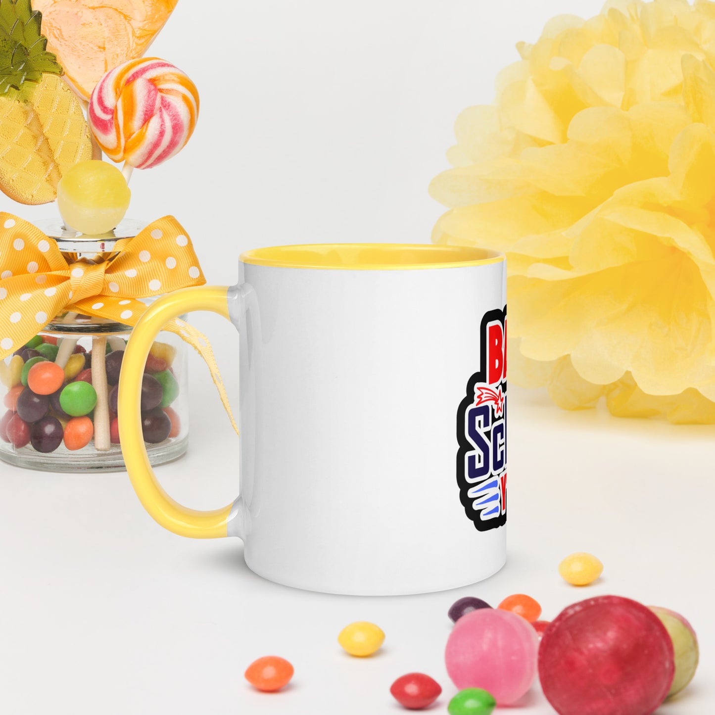 Back To School 4 Mug with Color Inside