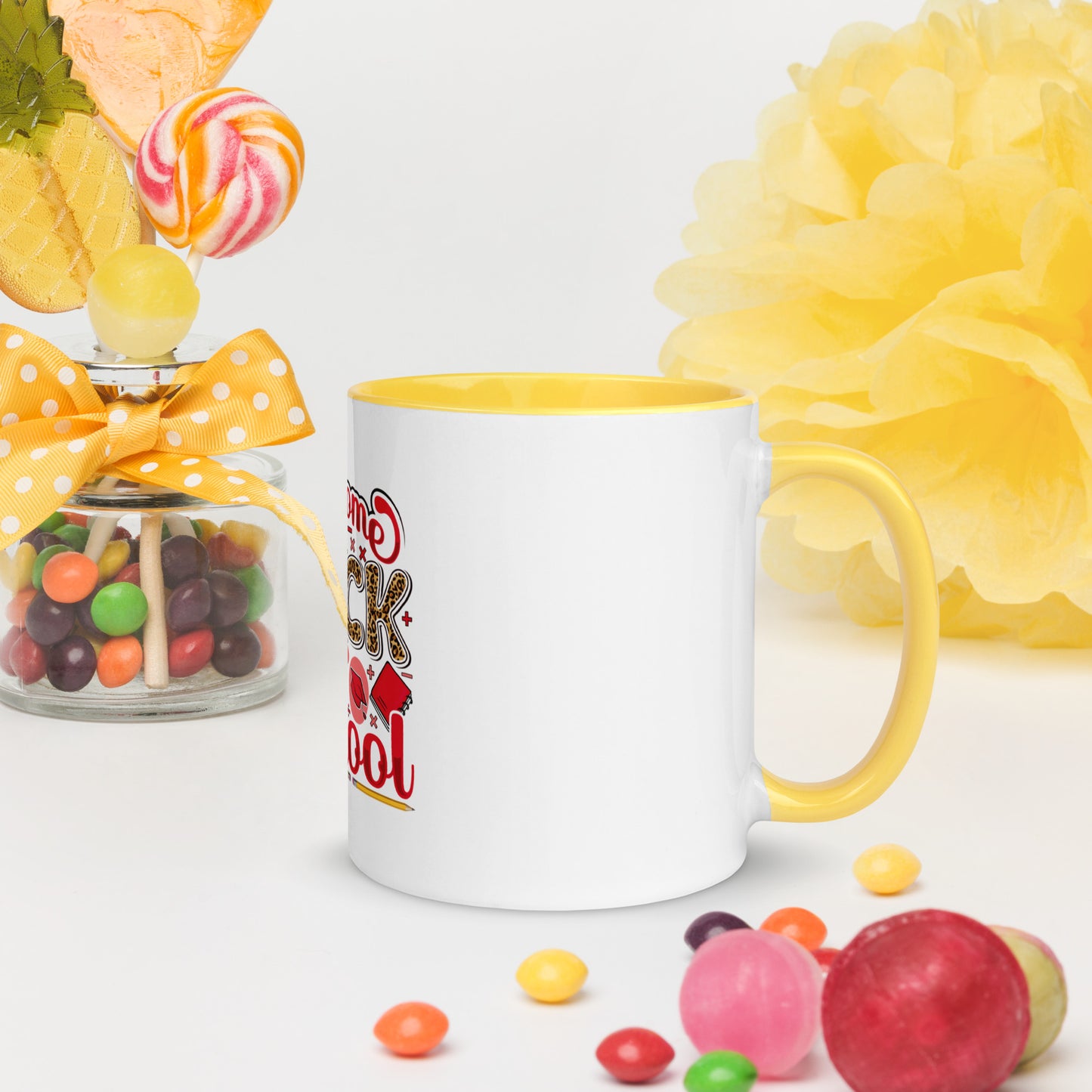 Back to School 1 Mug with Color Inside