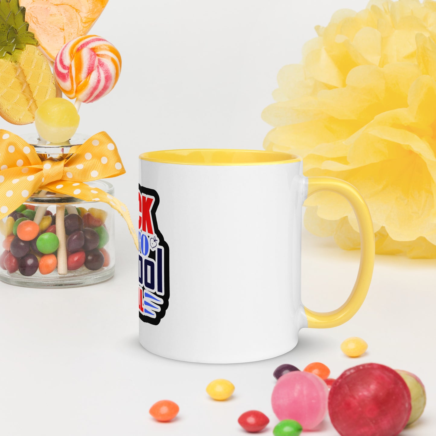 Back To School 4 Mug with Color Inside