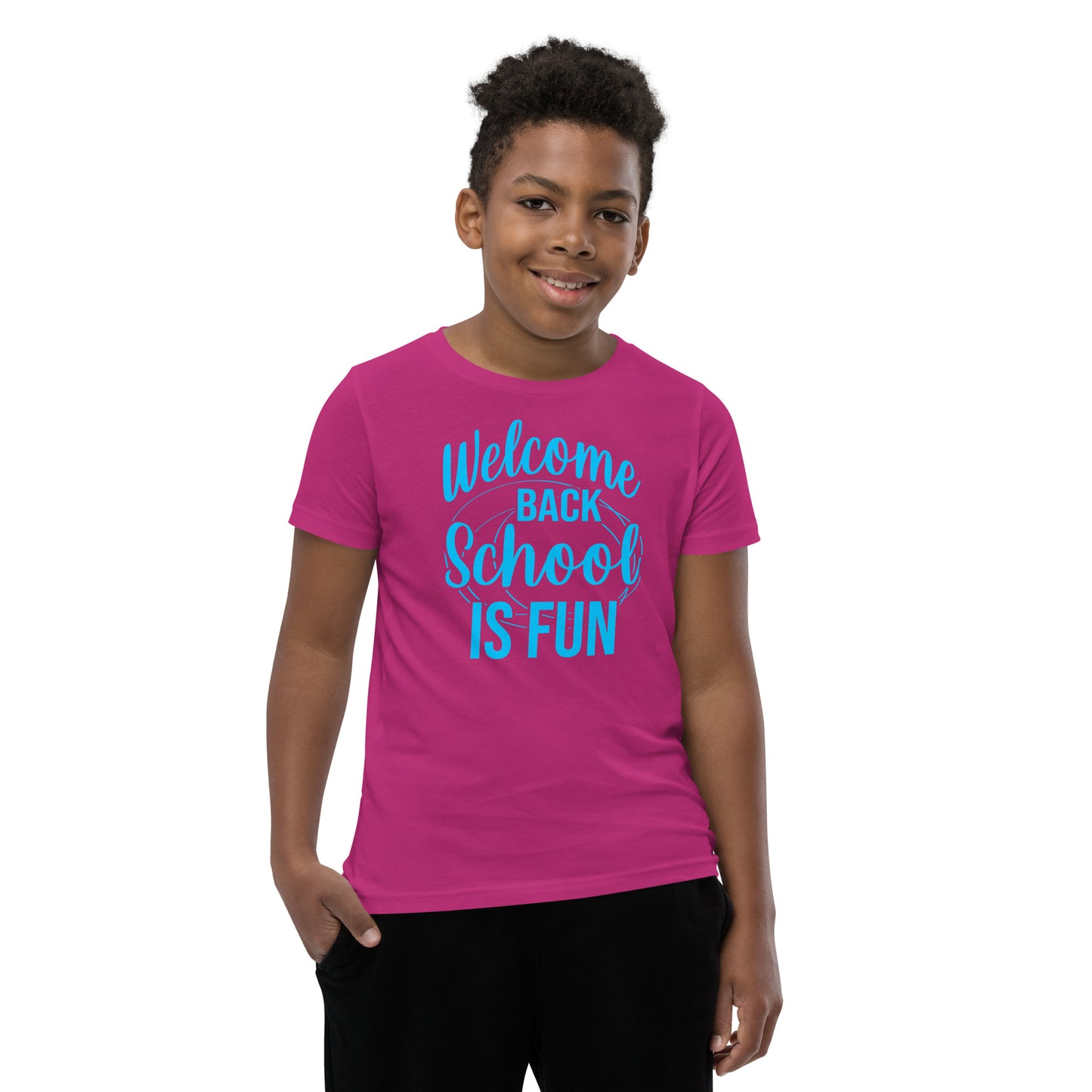 Welcome Back To School Youth Short Sleeve T-Shirt