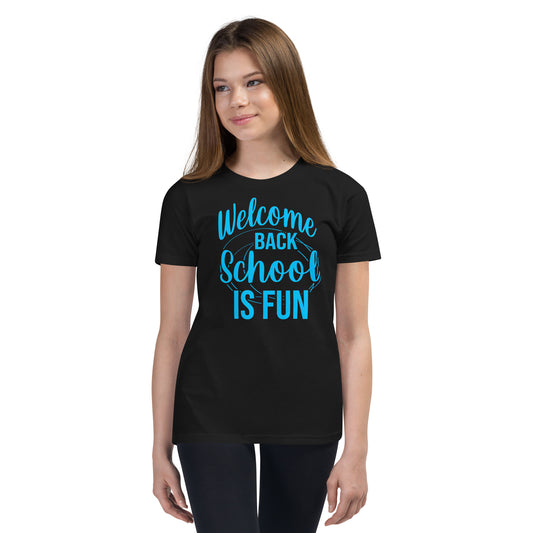 Welcome Back To School Youth Short Sleeve T-Shirt